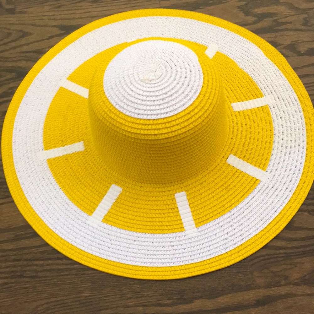 NWOT Wide brim beach hat